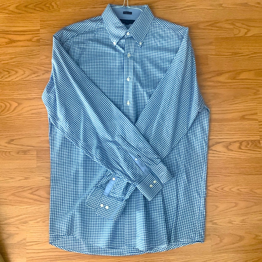 Tommy Hilfiger Heritage Oxford Blue Regular Fit 16 34-35